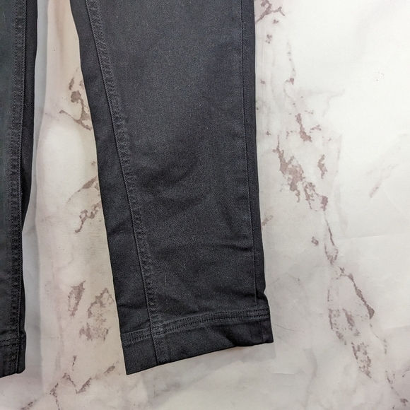 Everlane Pant The Slim Leg Crop Washed Black High Rise Stretch Ankle NEW - Picture 8 of 13